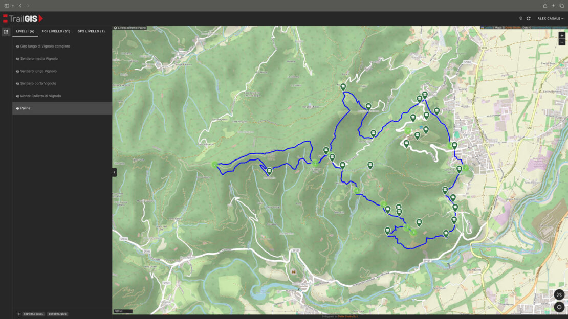 Archivio centralizzato dei Punti di interesse